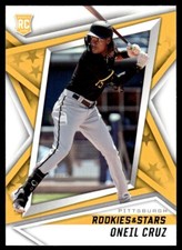 2022 Panini Contenders Prospect Ticket Jersey Oneil Cruz Pittsburgh Pirates