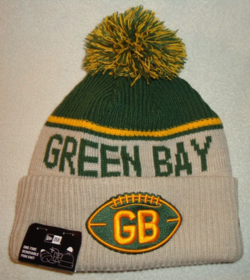 GREEN BAY PACKERS 2024 NEW ERA NFL HISTORIC ON FIELD SPORT KNIT
