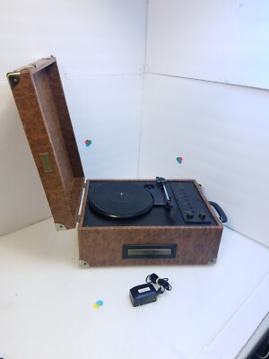 Philco Suitcase Speed Turntable Cd Player