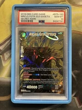 PSA 10 2018 Miraculous Fighter SS3 Gogeta BT5-120 SCR Miraculous Revival DBS