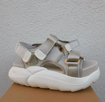 Grape 靴 WHITE PLATFORM SLIPPERS TELSTAR UGG® Tazz Sun Wave Platform Slipper - Little Kid / Big Kid