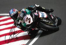 Max Biaggi "Moto GP" Autogramm signed 20x30 cm Bild