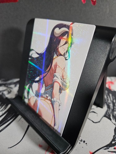 Tarjeta de Arte Albedo Overlord Holo Brillo Anime Sexy Waifu CCG - Imagen 2 de 3