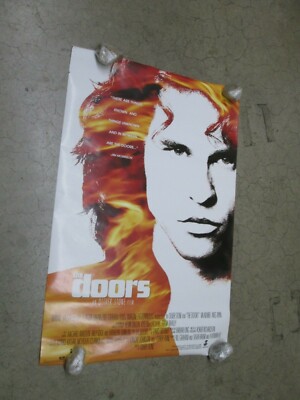 JIM MORRISON ポスター 1991 The Doors Doors band poster Vintage 1991 movie Jim Morrison Oliver Stone