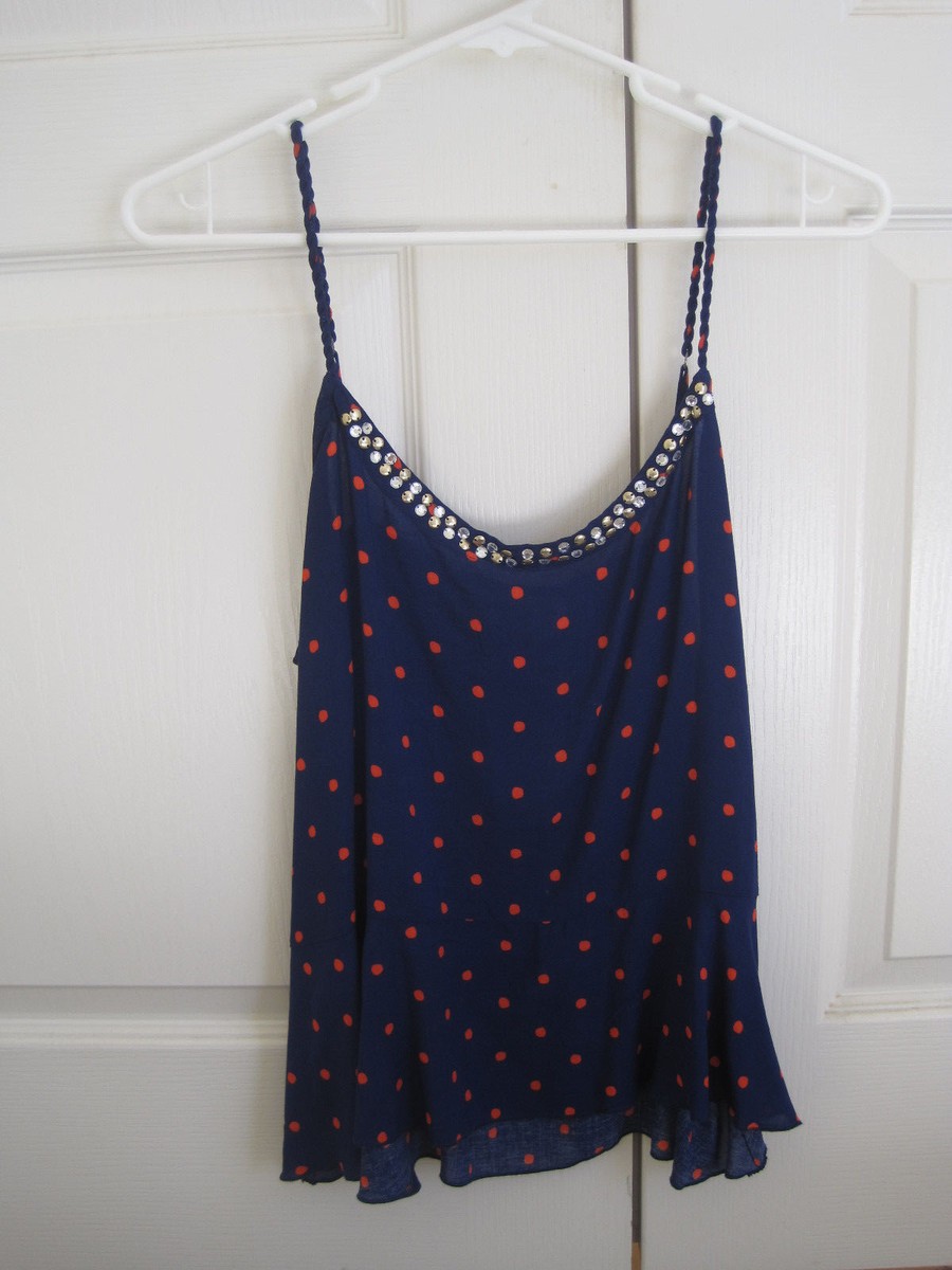 abercrombie lace peplum cami