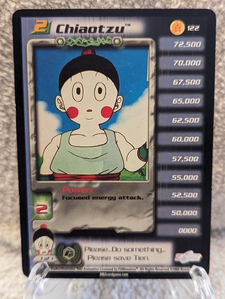 DBZ Dragonball Ball Z Chiaotzu #122 LV2 CCG Unlimited DBZ Cell