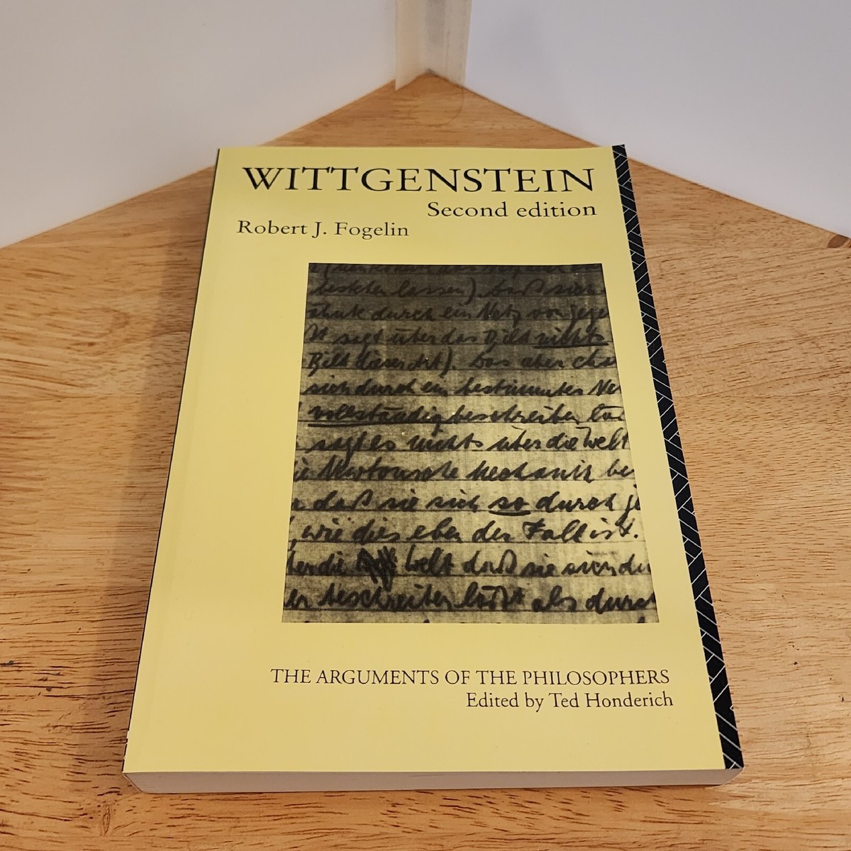 Wittgenstein Second Edition Robert J. Fogelin 9780415119443| eBay