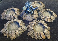 Terrain craters set of 6