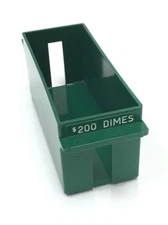 Coin Trays-Extra Capacity-Dimes $200  212-0710-02 NOS