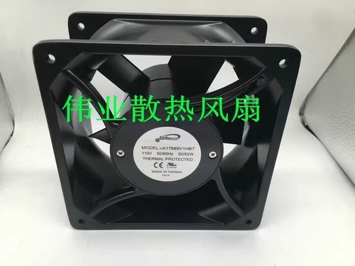 1 Stück 17,6 cm Lüfter sA17689V1HBT 110V 50/60Hz 50/52W 17689 - Bild 2 von 5