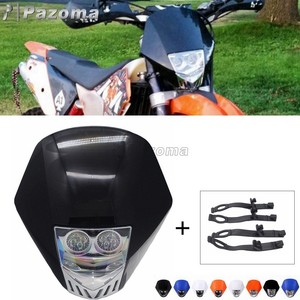 For Kawasaki Klx140 Klx250sf Dual Sport Motorcycle Led Headlight Enduro Cross Ebay