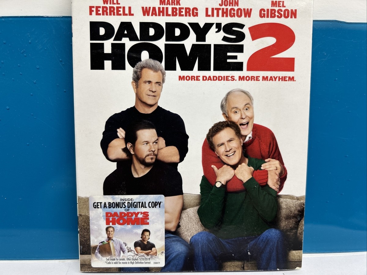 Daddy's Home (Blu-ray, 2017) Blue Ray Disc Only NO Dvd Funny