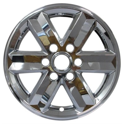 Wheel Covers 17'', Chrome ABS 4 PCS SET. Fits Ford F-150 F150 2021 2022 2023