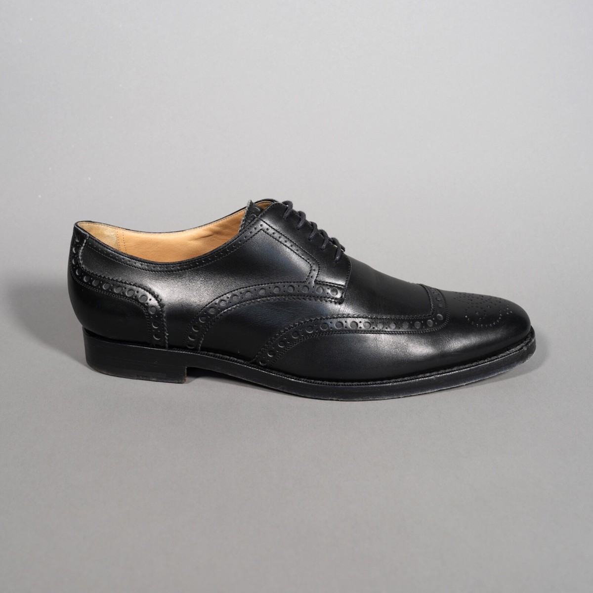 white christmas dresses Hermes Black Patent Leather Coktail Party Wedding Men Shoes NIB! main image 0