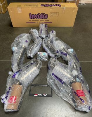 INVIDIA N1 Dual Stainless Steel Tip Catback Exhaust for Nissan Z RZ34 400Z 23-26