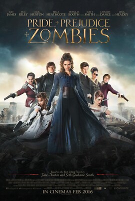 Pride & Prejudice and Zombies movie poster (c) - Lily James - 11