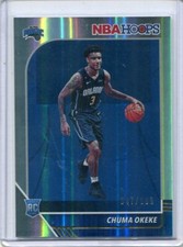 2019-20 NBA Hoops Premium Silver Prizm Holo Chuma Okeke Rookie 47/199