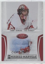 2010-11 Certified Marvels Mirror Red 153/250 Jimmy Howard #7 0o5t
