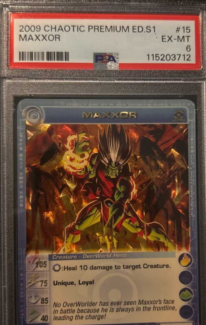 Chaotic Maxxor Premium 1st edition 2009 | eBay