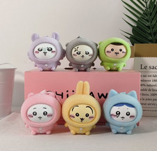 Chiikawa Pajama Party Face-Changing Keychain Doll Toys Gift Confirmed