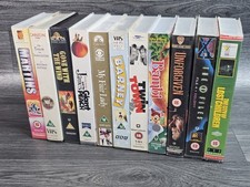 VHS Video Tape Bundle 11× Action Classics 90s Disney Movies Retro Job Lot