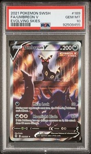 Umbreon V PSA 10 フルアート Umbreon V PSA 10 フルアート 2021 Umbreon V PSA 10 Full Art