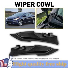 Front Right Left Side Windshield Wiper Cowl Cover For Hyundai Elantra 11-16 H Front Right Left Side Windshield Wiper Cowl Cover For Hyundai Elantra 11-16 H