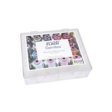 Große Acryl-Garnbox für 30 Konen ungefüllt - z.B. Isacord Stickgarn gut sortiert