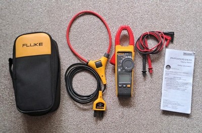 Fluke 376 FC True-RMS AC/DC Stromzange mit iFlex I2500-18 Max Strom 2500A~