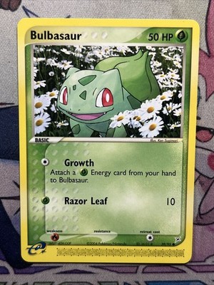2004 Pokémon TCG Bulbasaur Non-Holo 39/95 EX Team Magma vs Team Aqua  NM/VLP