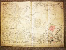 Hampshire old map history Bassett, Bassett Green, Swathling Station, Southampto