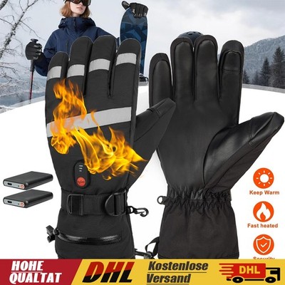 Wasserdichte Heizhandschuhe, langlebige Heizleistung, für alle Winteraktivitäten