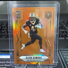 2025 Panini Donruss Elite - Alvin Kamara #31 Status Metallic Orange /849