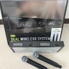 US SLXD24D/BETA58 Dual Wireless Vocal Microphone System With BETA58