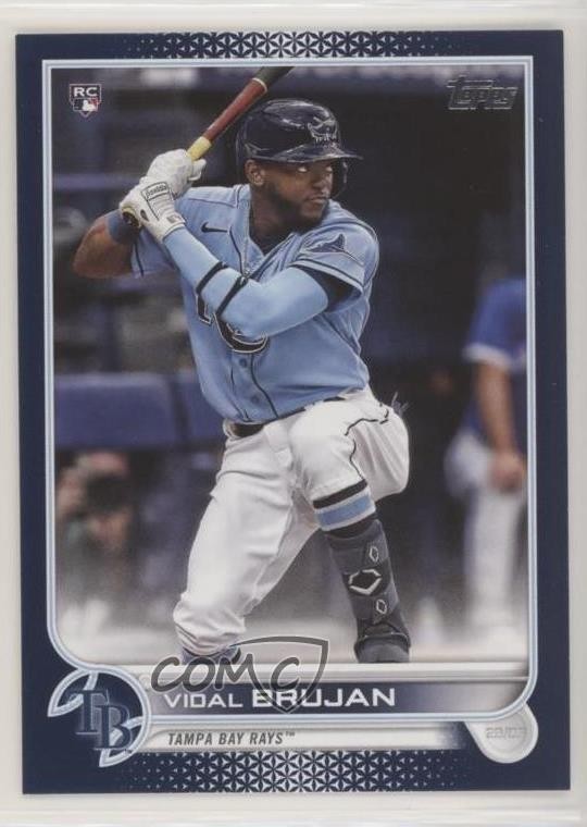 2022 Topps Series 1 Royal Blue Vidal Brujan #25 05ns