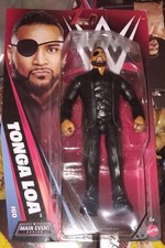WWE Tonga Loa Mattel Wrestling Figure Damaged Packaging