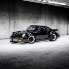 AutoArt Porsche 911 (930) Turbo Wangan Midnight Blackbird 1 18
