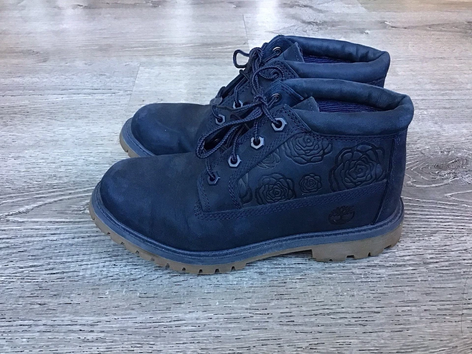 Timberland Mujer Azul Talla 6 Botines Antifatiga A1KU6 EU 37 Bota Floral Foto 4 de 4