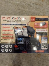 ROVE R2-4K DUAL Dash Cam Front and Rear STARVIS 2 Sensor 128GB Card
