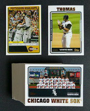 2005 Topps ~ Chicago White Sox 52 Card Team Set w/Update & Highlights