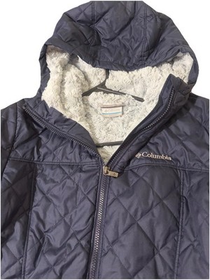 専用　Columbia hooded puffer quilted jacket Columbia Women's Quilted Hooded Full Zip Jacket Navy Size S | eBay