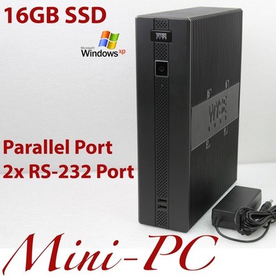 Wyse Mini PC AMD Sempron 210U 16GB SSD 1GB Parallel 2x RS-232 Windows XP