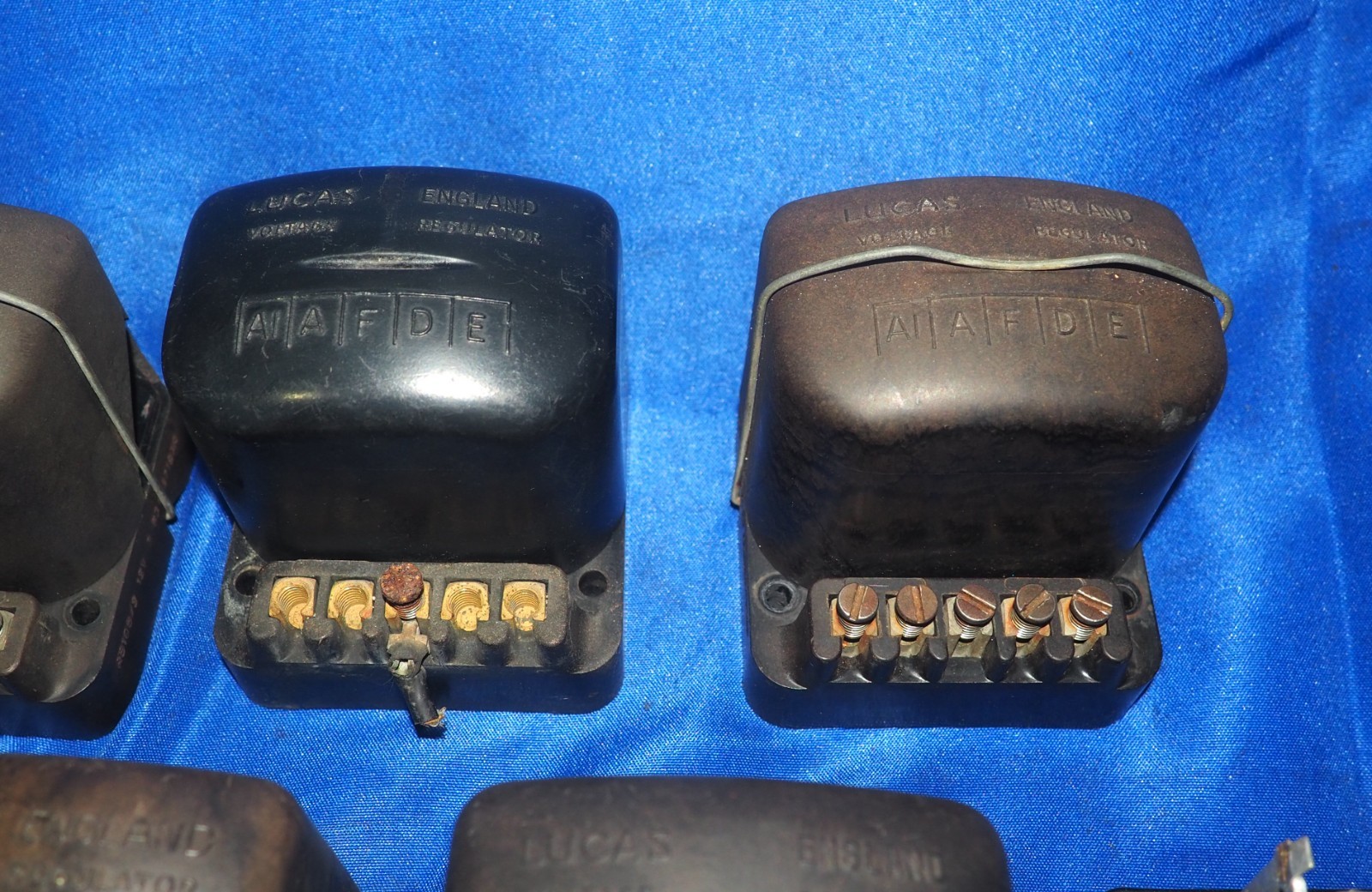 Lot of Jaguar Austin Healey MG Rolls Royce Lucas Voltage Regulators RB106/2 12V