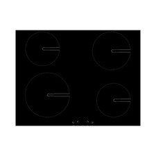 SOLT SIND6015 60cm Induction Hob 4 Zone 15 Min Timer Touch