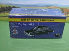 Atlas 1:43 Scale Lancashire Police Ford Zephyr Mk 2