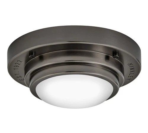 Hinkley Lighting 32704 Porte 7"W LED Flush Mount Bowl Ceiling - Black - Picture 1 of 3