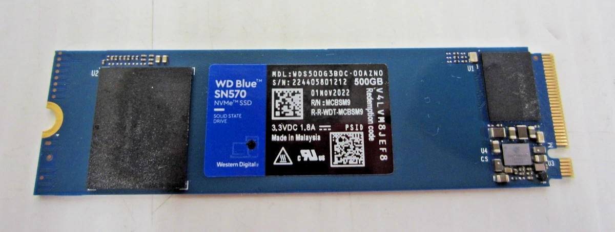 Western Digital M.2 Interface Solid State Drives 500 GB Storage
