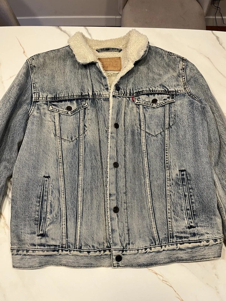 Levi's Type 3 Sherpa Trucker Jacket, foto 1 di 4