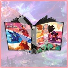 Disney Lorcana TCG TCG The First Chapter Binder Official Ravensburger 9-Pocket