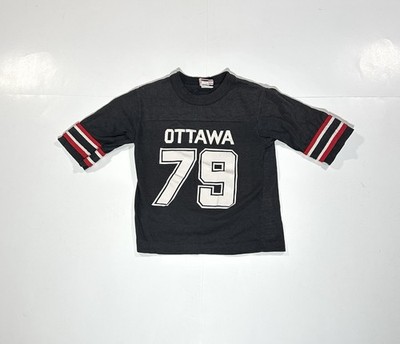 Vintage 90s Youth Ottawa Senators T-Shirt Toddler NHL Canada Size 4-5T? Hockey